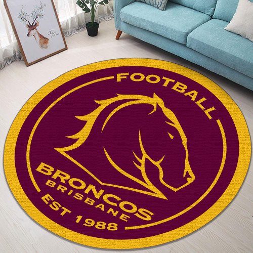 NRL Brisbane Broncos Edition Round Rugs & Carpets