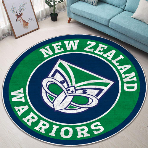 NRL New Zealand Warriors Edition Round Rugs & Carpets