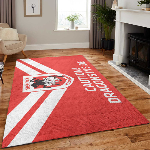 NRL St. George Illawarra Dragons Edition Carpet & Rug