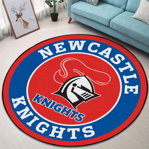 NRL Newcastle Knights Edition Round Rugs & Carpets