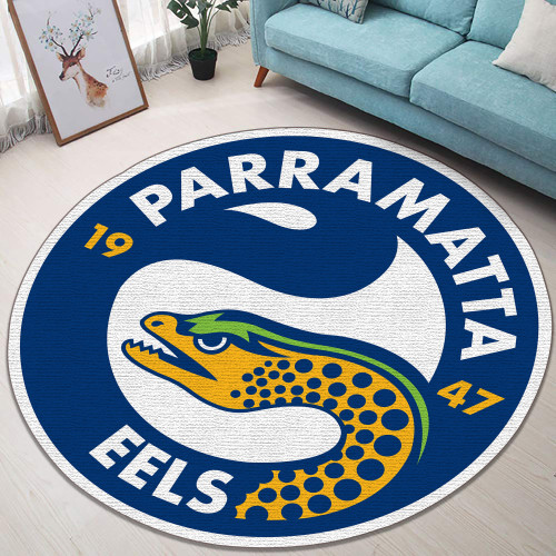 NRL Parramatta Eels Edition Round Rugs & Carpets