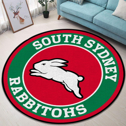 NRL South Sydney Rabbitohs Edition Round Rugs & Carpets