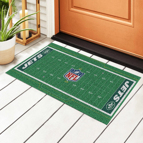 NFL New York Jets Edition Waterproof Welcome Door Mat