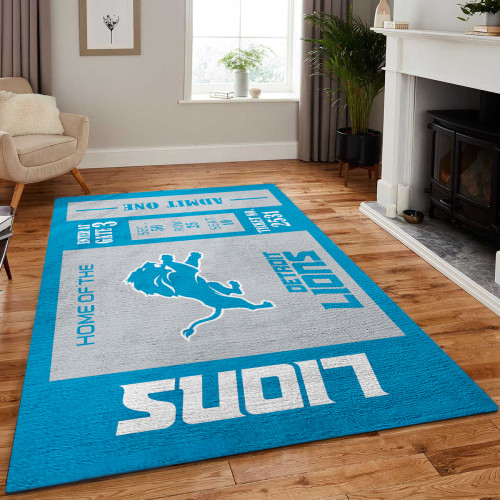 NFL Detroit Lions Edition Carpet & Rug