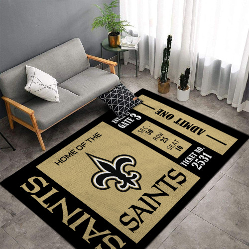 NFL New Orleans Saints Edition Carpet & Rug