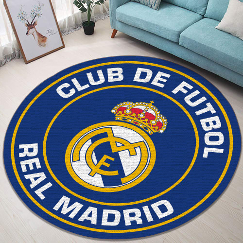 La Liga Real Madrid Edition Round Rugs & Carpets
