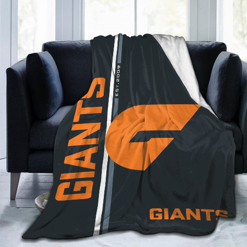 AFL GWS Giants Edition Blanket