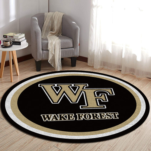 ACC Wake Forest Demon Deacons Edition Round Rugs & Carpets