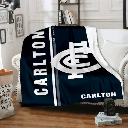 AFL Carlton Edition Blanket