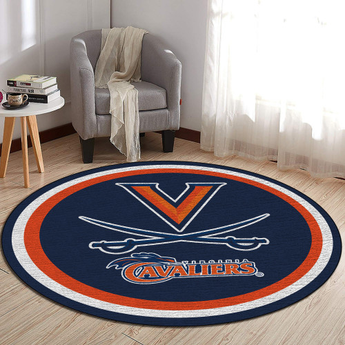 ACC Virginia Cavaliers Edition Round Rugs & Carpets