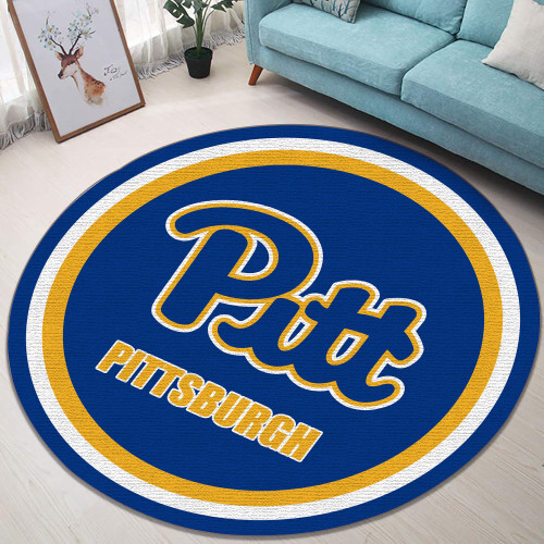 ACC Pittsburgh Panthers Edition Round Rugs & Carpets