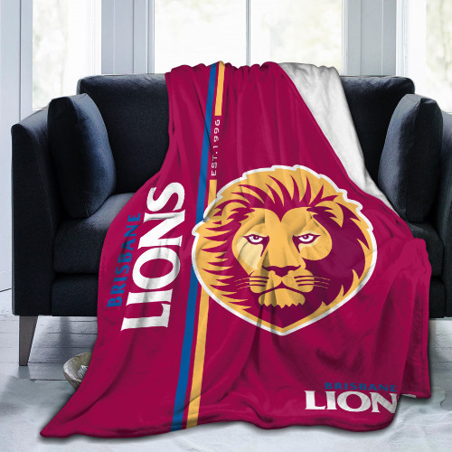 AFL Brisbane Lions Edition Blanket