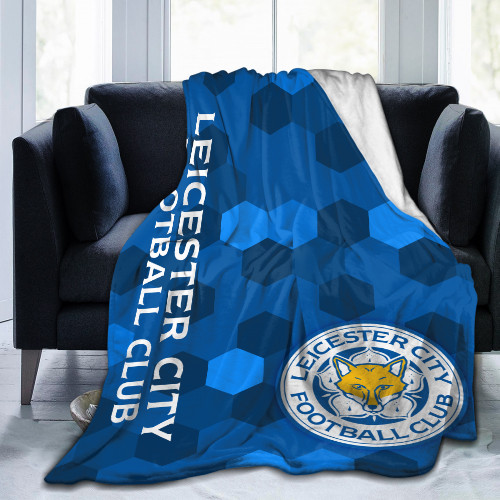 Premier League Leicester City Edition Blanket