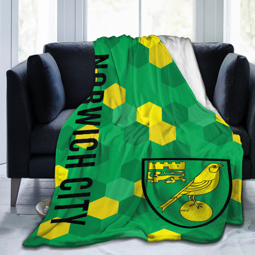 Premier League Norwich City Edition Blanket