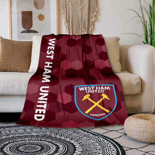 Premier League West Ham Edition Blanket