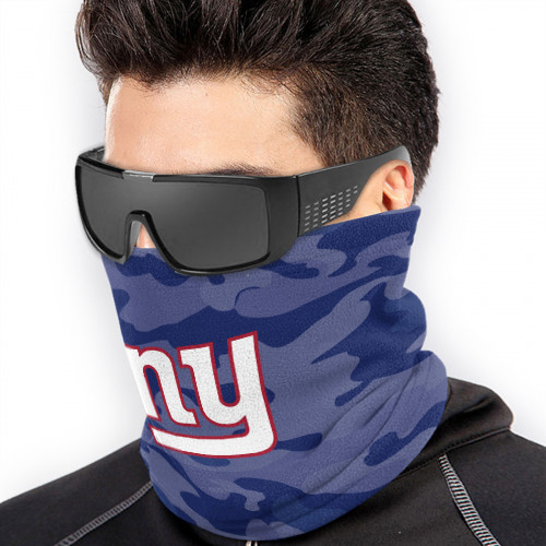 NFL New York Giants Edition Neck Warmer Thermal Windproof Ski Neck Gaiter for Unisex