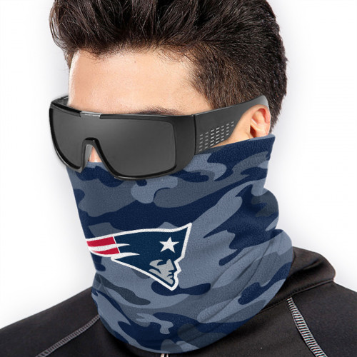 NFL New England Patriots Edition Neck Warmer Thermal Windproof Ski Neck Gaiter for Unisex