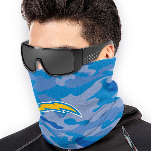NFL Los Angeles Chargers Edition Neck Warmer Thermal Windproof Ski Neck Gaiter for Unisex