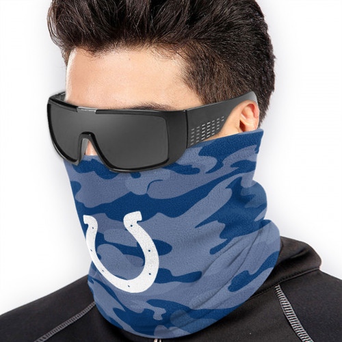 NFL Indianapolis Colts Edition Neck Warmer Thermal Windproof Ski Neck Gaiter for Unisex