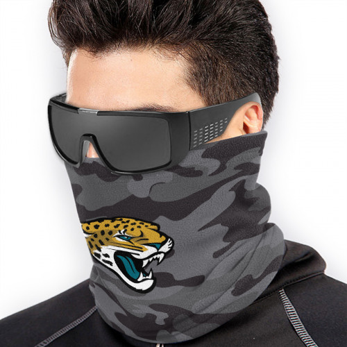 NFL Jacksonville Jaguars Edition Neck Warmer Thermal Windproof Ski Neck Gaiter for Unisex