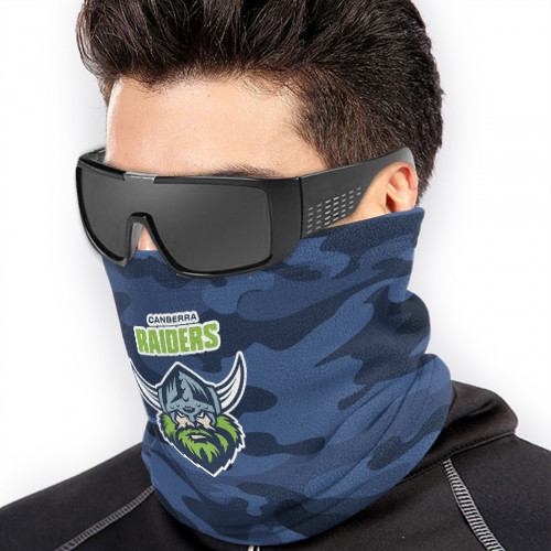 NRL Canberra Raiders Edition Neck Warmer Thermal Windproof Ski Neck Gaiter for Unisex