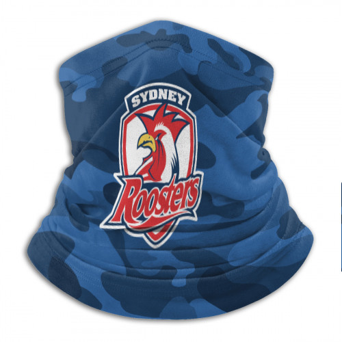 NRL Sydney Roosters Edition Neck Warmer Thermal Windproof Ski Neck Gaiter for Unisex