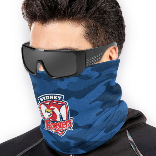 NRL Sydney Roosters Edition Neck Warmer Thermal Windproof Ski Neck Gaiter for Unisex
