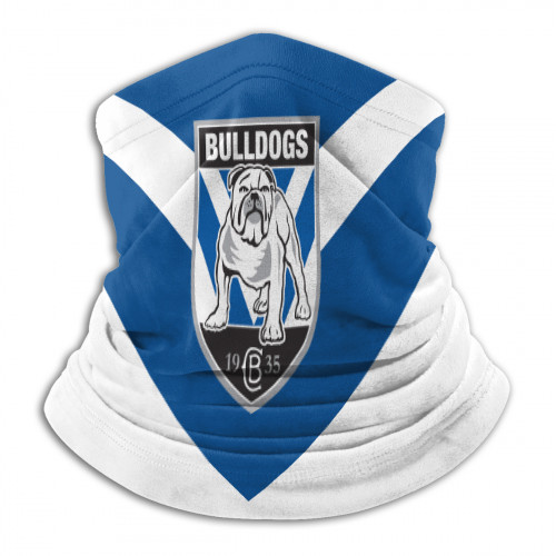 NRL Canterbury-Bankstown Bulldogs Edition Neck Warmer Thermal Windproof Ski Neck Gaiter for Unisex
