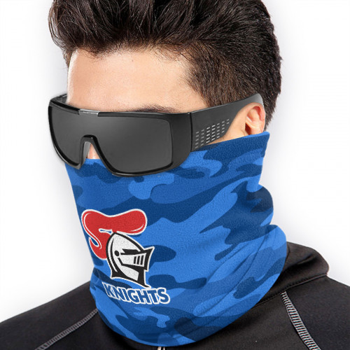 NRL Newcastle Knights Edition Neck Warmer Thermal Windproof Ski Neck Gaiter for Unisex