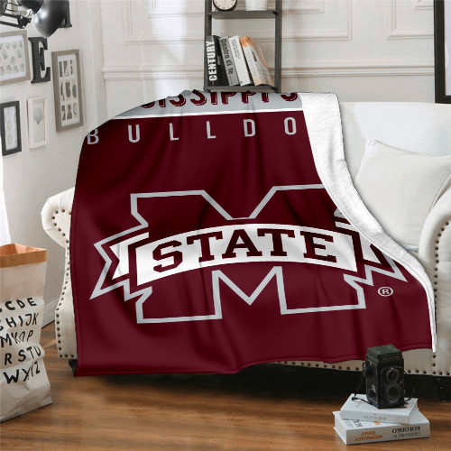SEC Mississippi State Bulldogs Edition Blanket