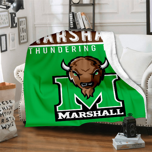Conference USA Marshall Thundering Herd Edition Blanket