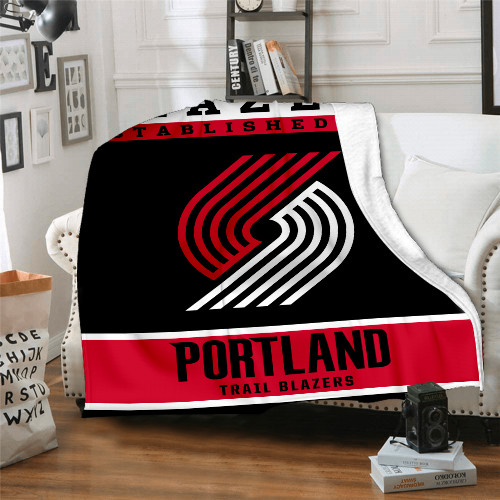 NBA Portland Trail Blazers Edition Blanket