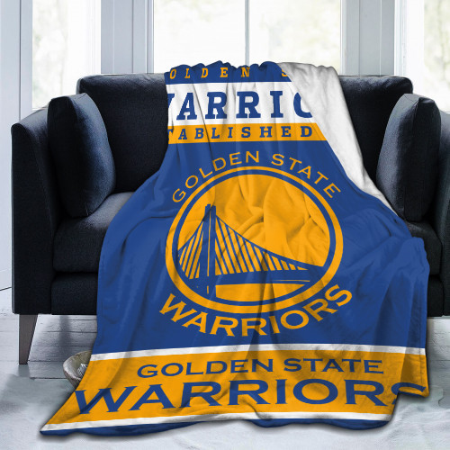 NBA Golden State Warriors Edition Blanket
