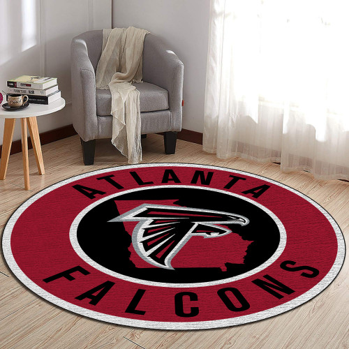 NFL Atlanta Falcons Edition Round Rugs & Carpets