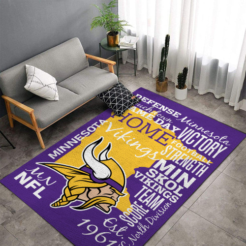 NFL Minnesota Vikings Edition Carpet & Rug