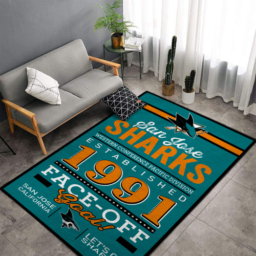 NHL San Jose Sharks Edition Carpet & Rug