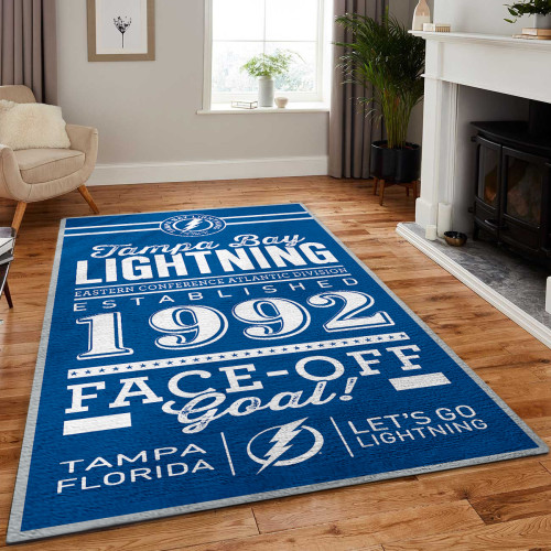 NHL Tampa Bay Lightning Edition Carpet & Rug