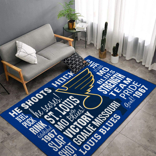 NHL St Louis Blues Edition Carpet & Rug