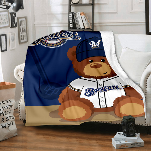 MLB Milwaukee Brewers Edition Blanket