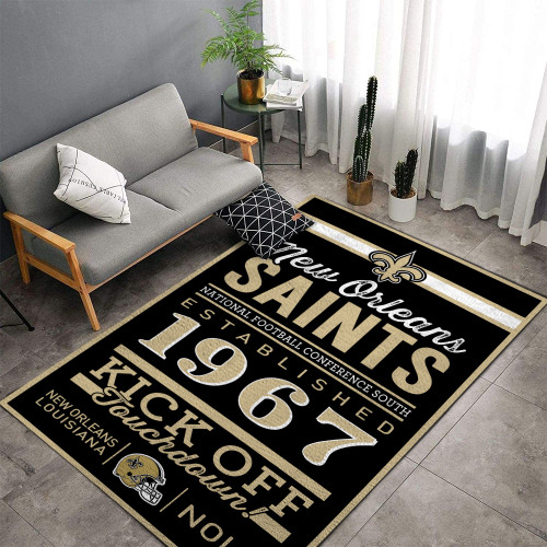 NFL New Orleans Saints Edition Carpet & Rug