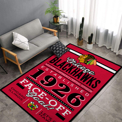 NHL Chicago Blackhawks Edition Carpet & Rug