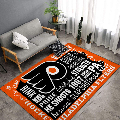 NHL Philadelphia Flyers Edition Carpet & Rug
