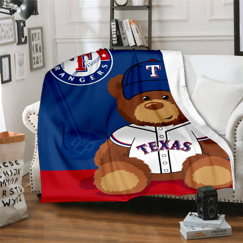 MLB Texas Rangers Edition Blanket
