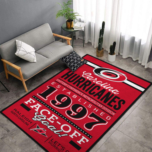 NHL Carolina Hurricanes Edition Carpet & Rug
