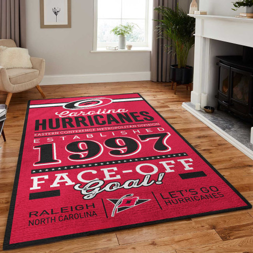 NHL Carolina Hurricanes Edition Carpet & Rug