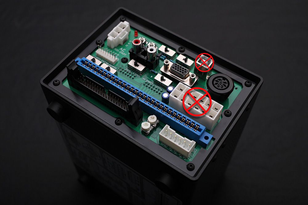 US$ 250.00 - JVS/JAMMA CONTROL-BOX / SUPERGUN / ARCADE
