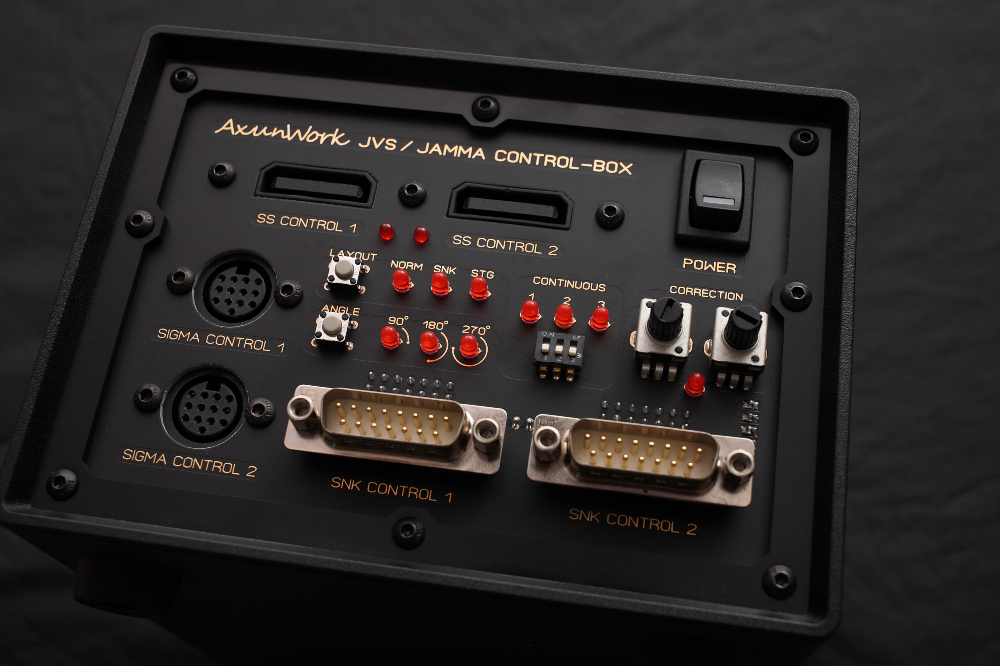 US$ 250.00 - JVS/JAMMA CONTROL-BOX / SUPERGUN / ARCADE US$ 250.00 - JVS/JAMMA CONTROL-BOX / SUPERGUN / ARCADE