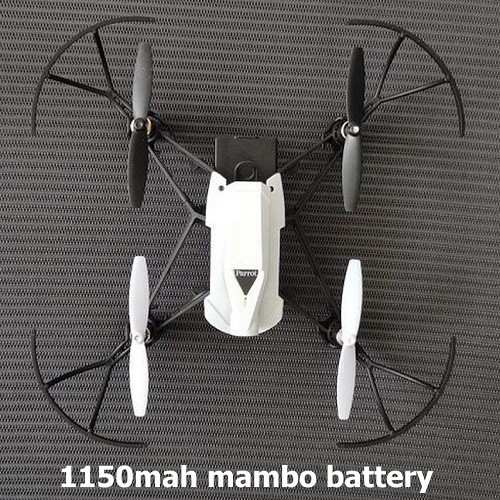 1150mah Battery For Parrot MiniDrone Rolling Spider, Mambo, Airborne Cargo