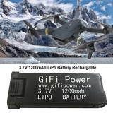 1200MAH Lipo Battery For Eachine E58, Drone X Pro, L800, S168