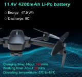 11.4V 4200mAh Battery For Hubsan Zino H117S, Zino Pro Drone